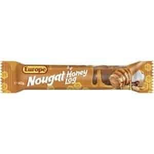 europe honey nougat log 40g